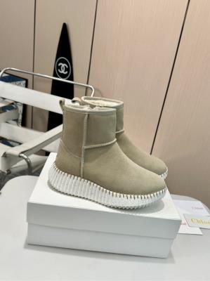 wholesale quality chloe boots grey